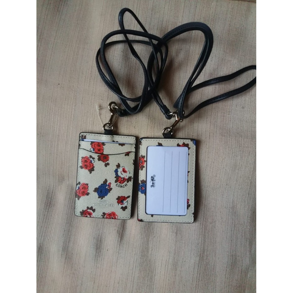 

[READY] Coach ID Card Holder Motif