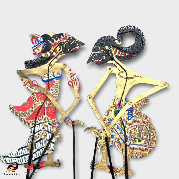 Jual Wayang Kulit Arjuna Dan Srikandi (Gaya Solo/Surakarta)