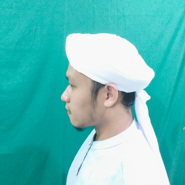 Peci Imamah Permanen Yg Bisa Dilipat