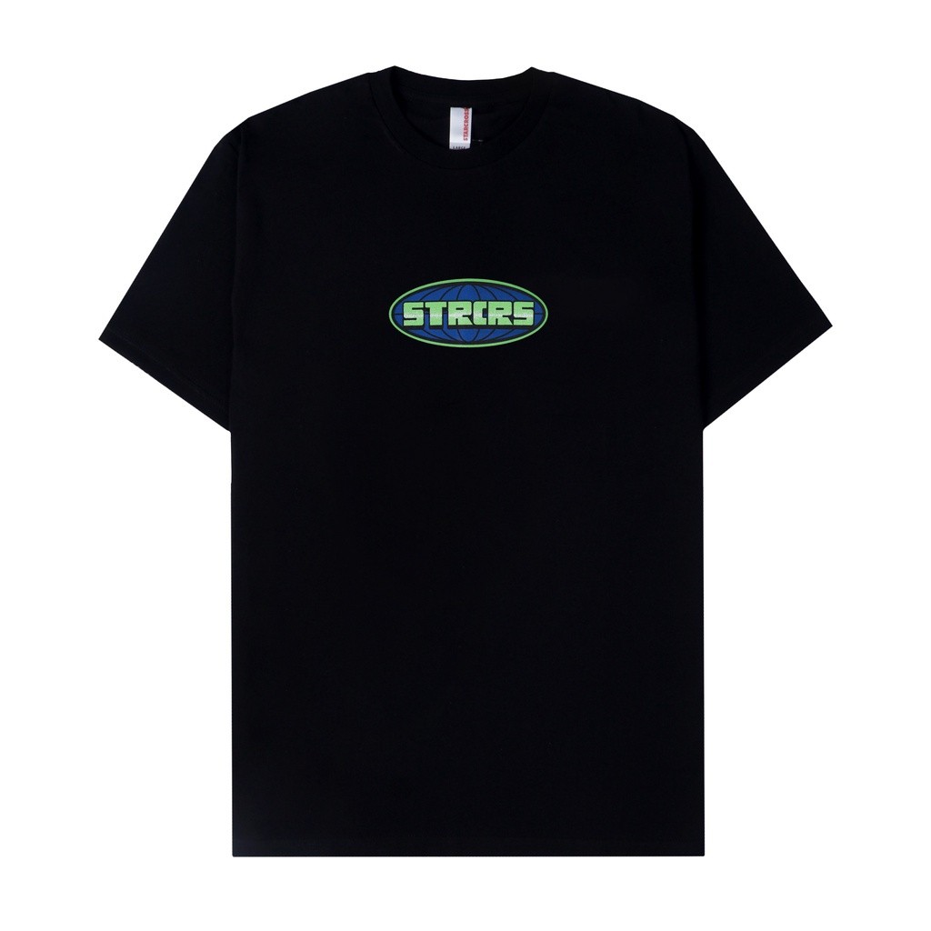 STARCROSS Kaos Pria - FUTURE GLOBE 2  - Black Baju Kaos