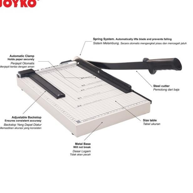 

Alat Pemotong Kertas / R Cutter Joyko Pc-2638