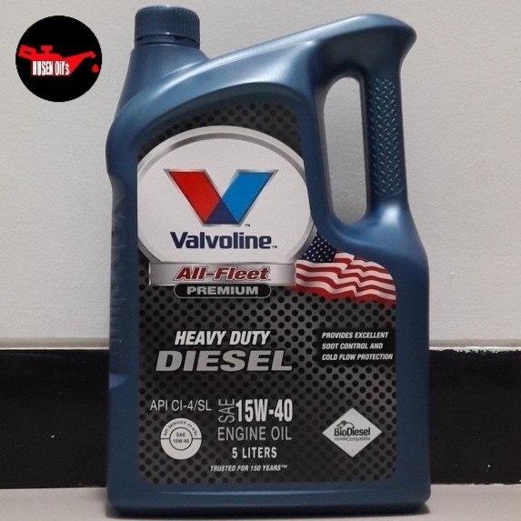 OLI VALVOLINE ALL-FLEET HEAVY DUTY DIESEL 15W40/15W-40 CI-4/SL (5L)