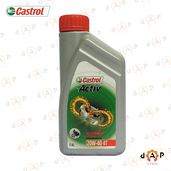 OLI CASTROL ACTIV 4T 20W-50 0.8LT
