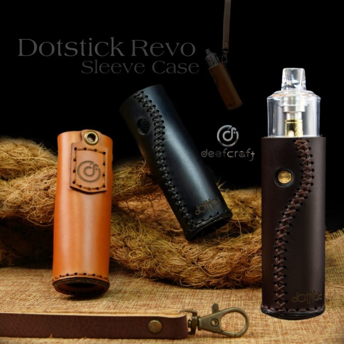 Produk Baruu dotstick revo premium sleeve case free tali lanyard leather sleeve