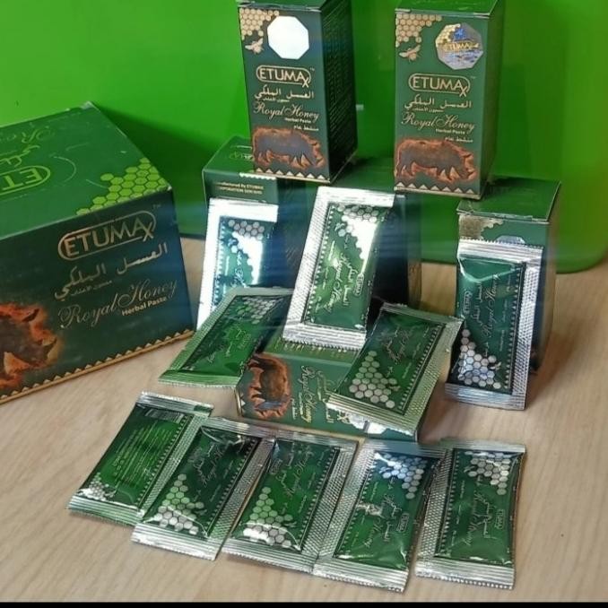 

Etumax royal honey original 100%/Madu badak timur tengah