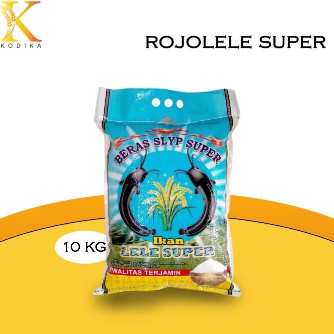 

BERAS 10KG ROJOLELE CAP BUNGA BERAS LELE SUPER