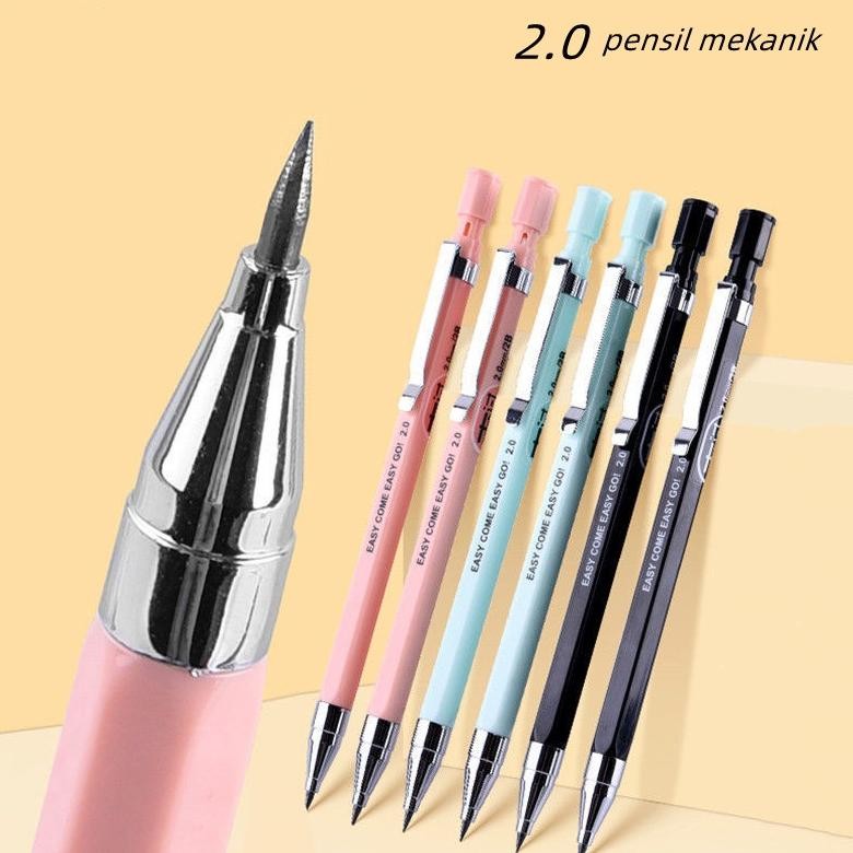 

Mechanical Pencil Graphite Lead Automatic/Pensil Mekanik 2.0mm