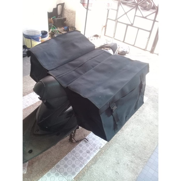 Blackpinkmilitary Tas Motor Karung Terpal/Tas Kurir/Tas Pos/Keranjang