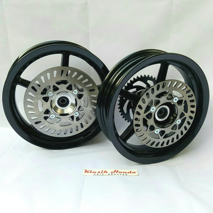 Velg 12" Mini GP/ Mini Moto / Honda Monkey 125 / Kawasaki KSR 110 Z125