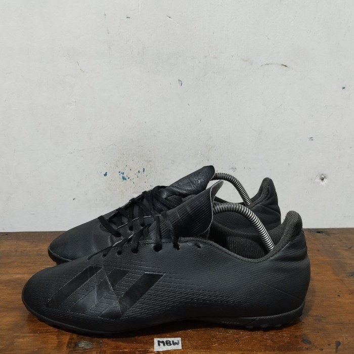 SEPATU FUTSAL ORI ADIDAS X 19.3 TRIPLE BLACK SIZE 44