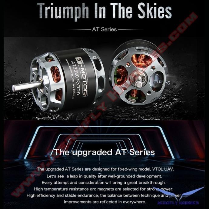 T-Motor At3520 Kv850 Brushless Motor For Skywalker X8 Aerial Mapping Premium