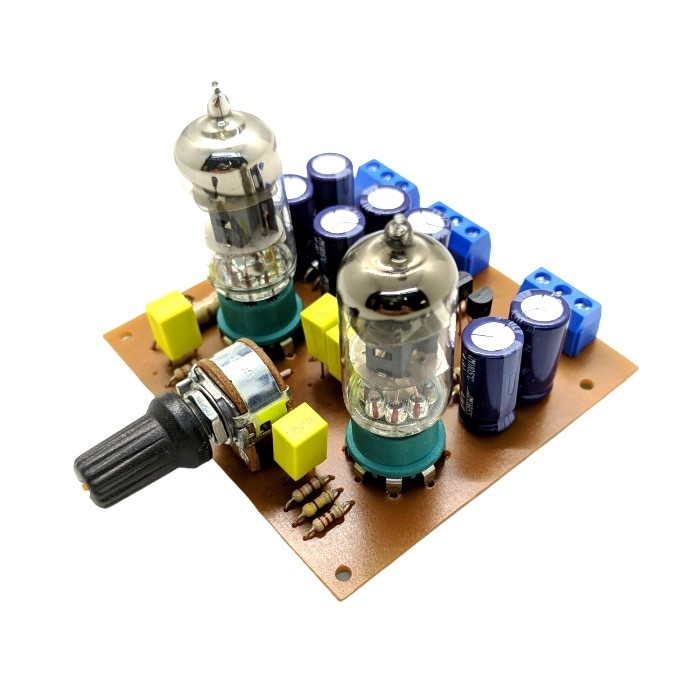 Kit preamp amplifier tabung tube 6J2 5725 6AS6