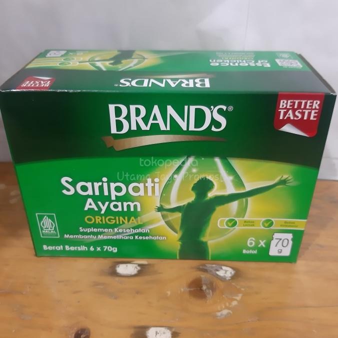 

Brands Essence of Chicken Saripati Ayam original 70 gr