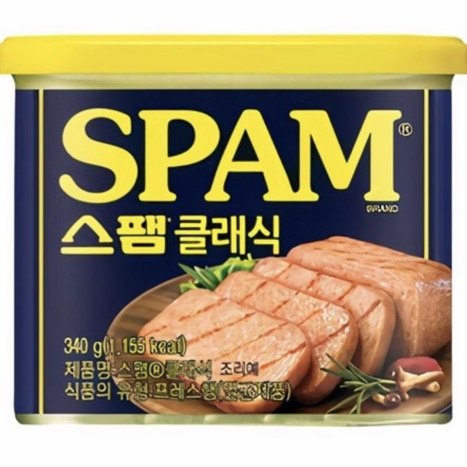 

spam korea classic 340 gram