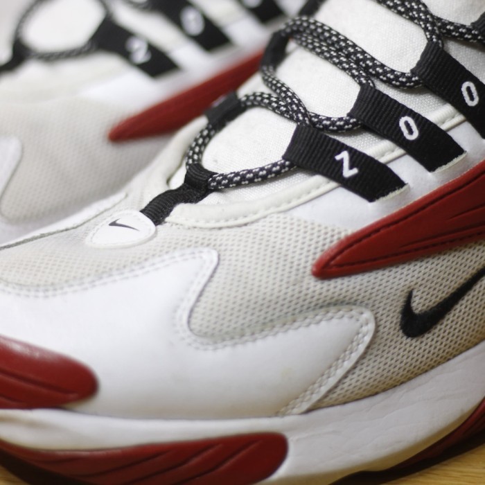 NIKE AIR ZOOM 2K WHITE RED