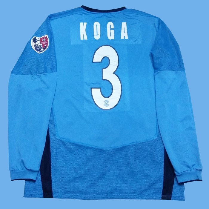 ORIGINAL 2008 JUBILO IWATA HOME PLAYER ISSUE JERSEY KOGA