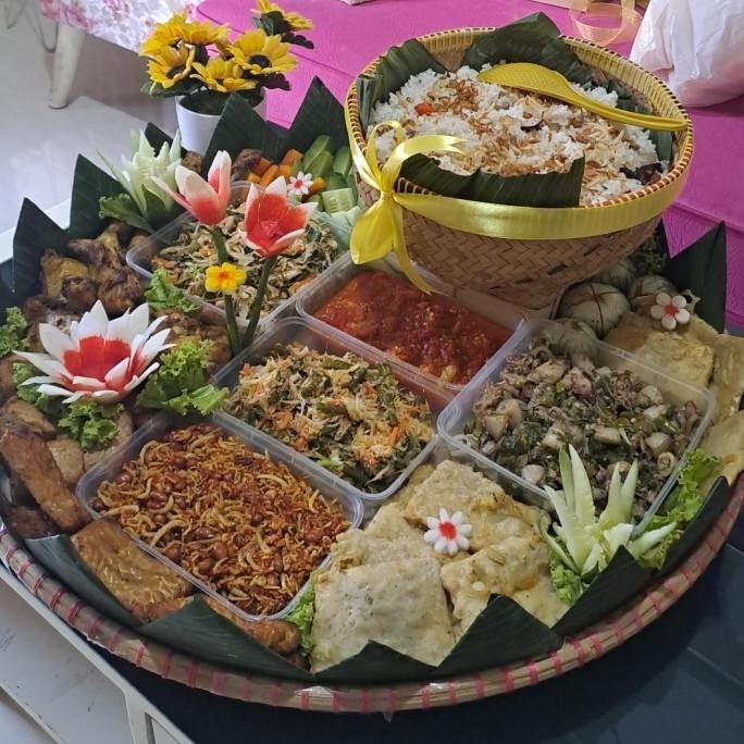 

nasi liwet porsi 15 orang