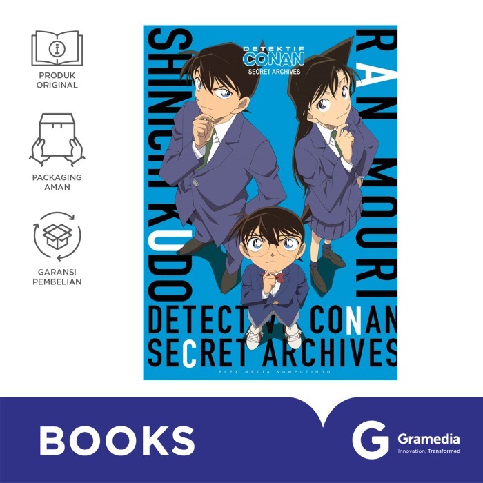 Detektif Conan Secret Archives 01 Shinichi Kudo & Ran Mouri