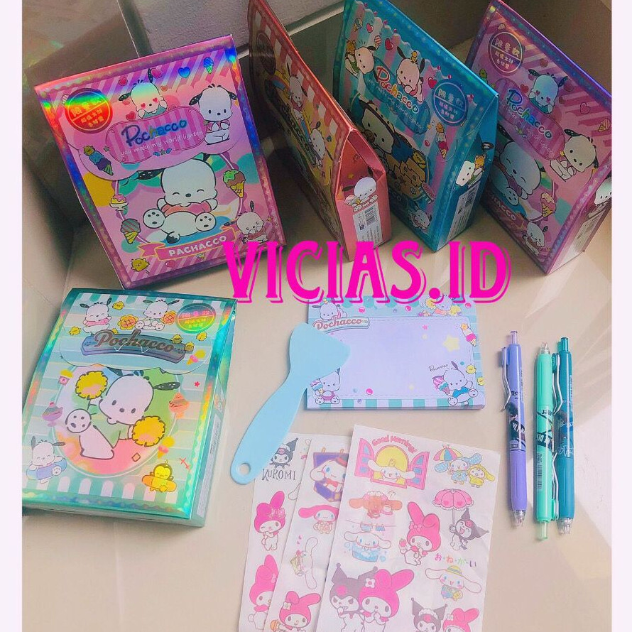 

MURAH [SURPRISE BOX] / MISTERY STICKER - SET ALAT TULIS STICKER SANRIO VIRAL CANTIK MURAH PREMIUM