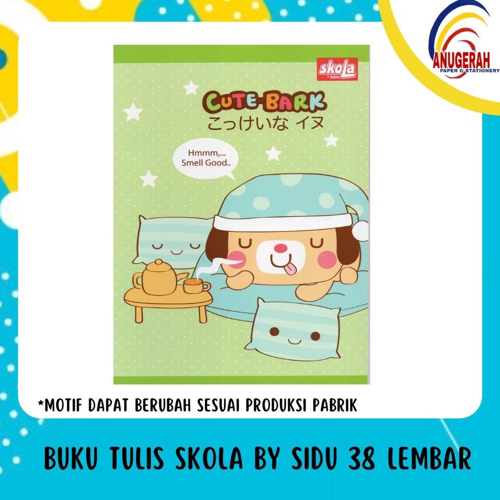 

rt-69 BUKU TULIS SKOLA BY SIDU 38 LEMBAR (PAK) Sale