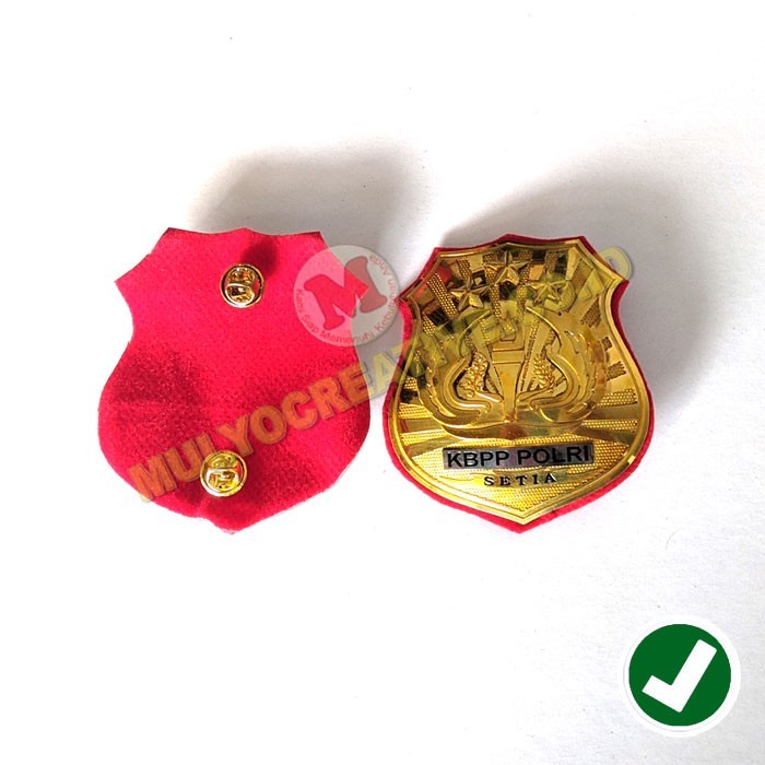 Pin - Pin Bros Logo Polri Pin Kbpp Polri Setia