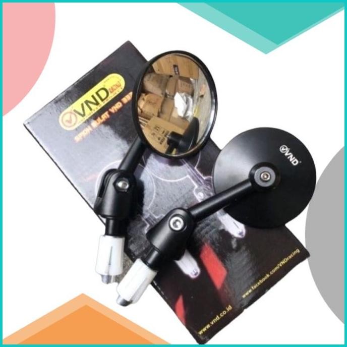 Spion Jalu Bulat VND Spion Bar End Kaca Cembung Motor scoopy Vespa Nm
