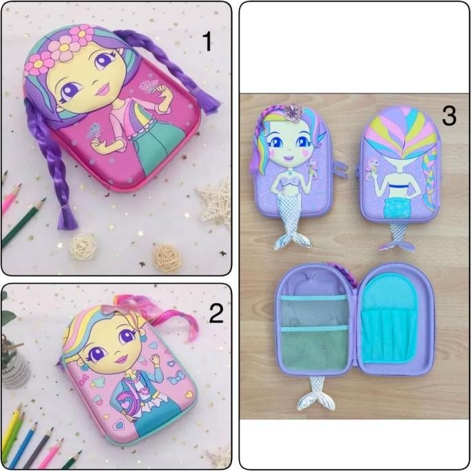 

Pencil Case Dolly Model Smiggle / Kotak Pensil Dolly