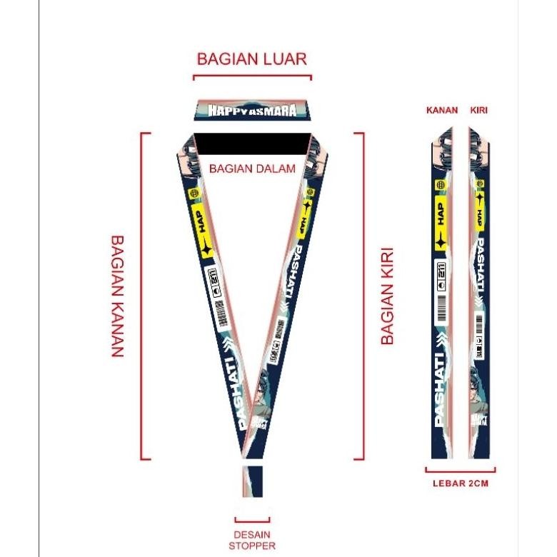 

Ur37 Lanyard Happy Asmara 1 /Lanyard Pashati Murah