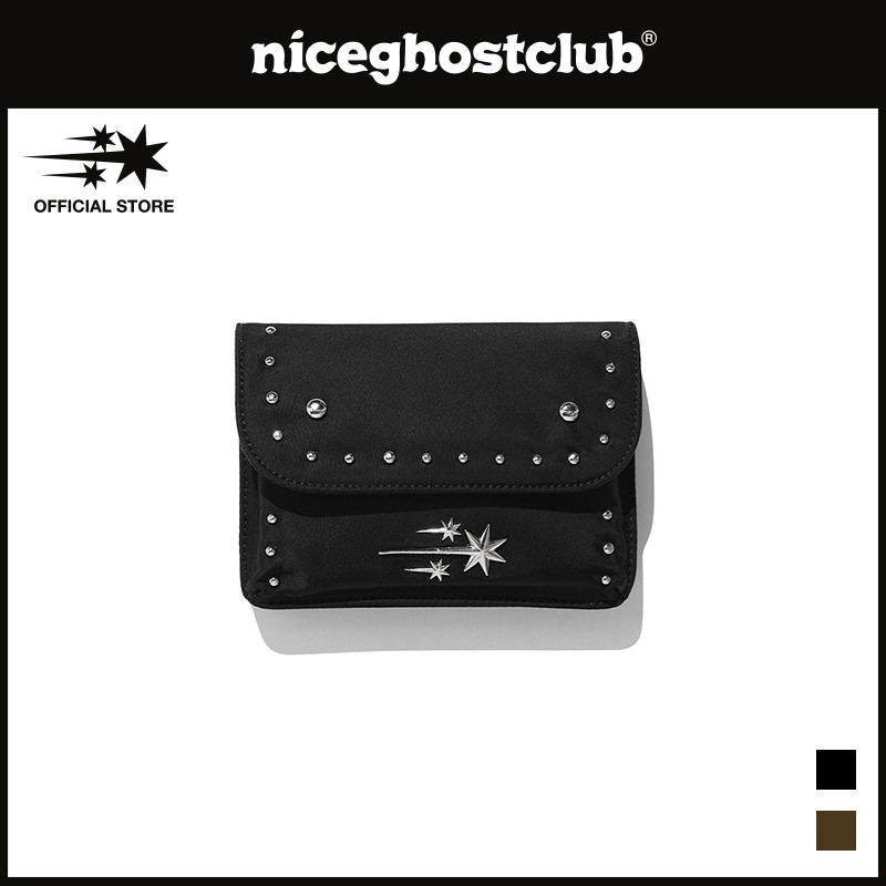 [niceghostclub] Tas Dompet Mini 3Star Stud |ReZXZJee|