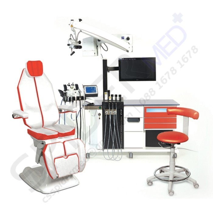 Euroclinic ENT Unit Complete Otocompact Profesional EVO + Lynea EVO Chairs + SPD Stools Set Lengkap 