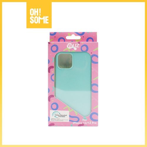OHSOME - WUZ Iphone Case 12/12 Pro | Casing Iphone 12/12 Pro Warna Rosie / Mint / Lilac / Light Grey