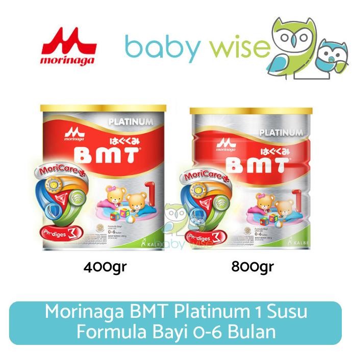 Morinaga BMT Platinum 1 Susu Formula Bayi 0-6 Bulan - Susu Bayi