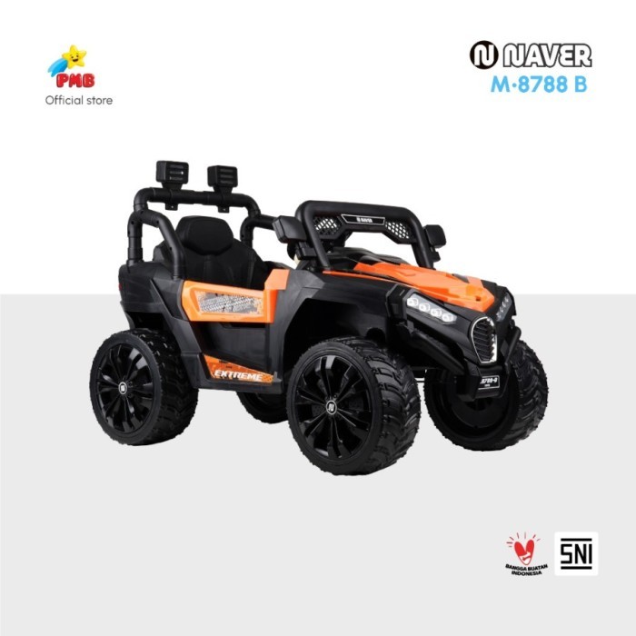 Mainan Mobil Aki Anak Jeep PMB 8788 UTX M-8788 M8788