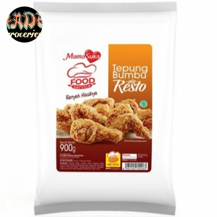 

Bya - Mamasuka Tepung Bumbu Ala Resto 900Gr Ekonomis