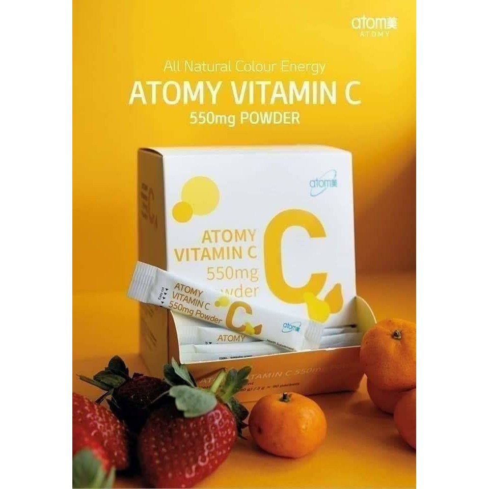 COLOR FOOD VITAMIN C ATOMY