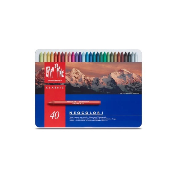 

CRAYON CARANDACHE NEOCOLOR I 40 WARNA PERLENGKAPAN GAMBAR