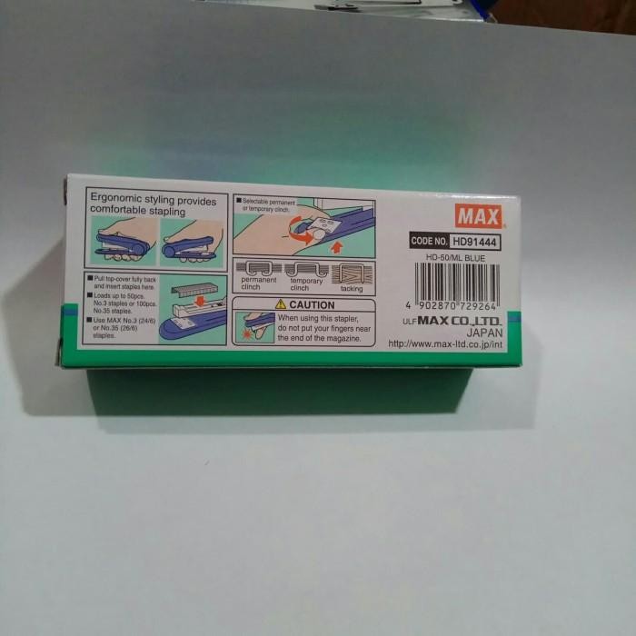 

Staples Besar Max Hd-50 (Warna Dikirim Acak)