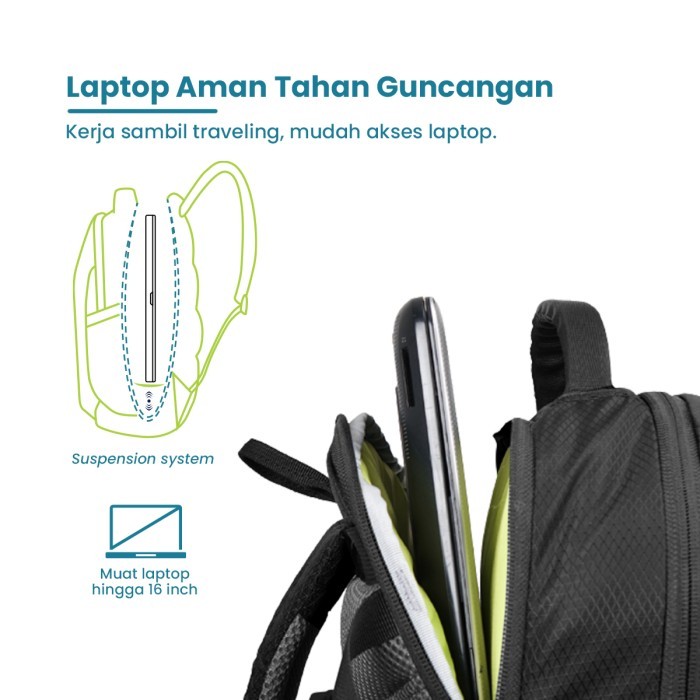 Torch Tas Ransel - Light Travel Bapa Kanzaki Classic 30 Liter