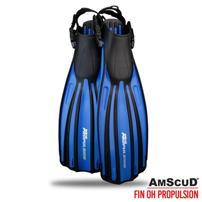 Jual Fin Amscud Open Heel Propulsion - Fin Diving/Snorkling