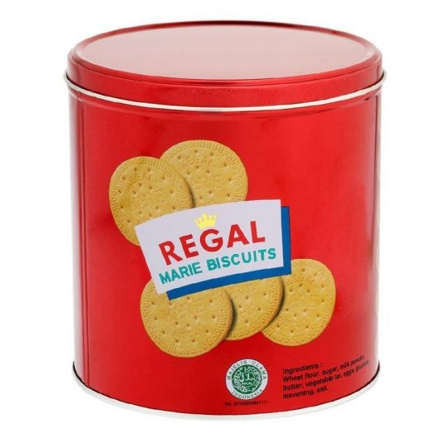 

Regal Marie Biskuit [550 G/Kaleng]