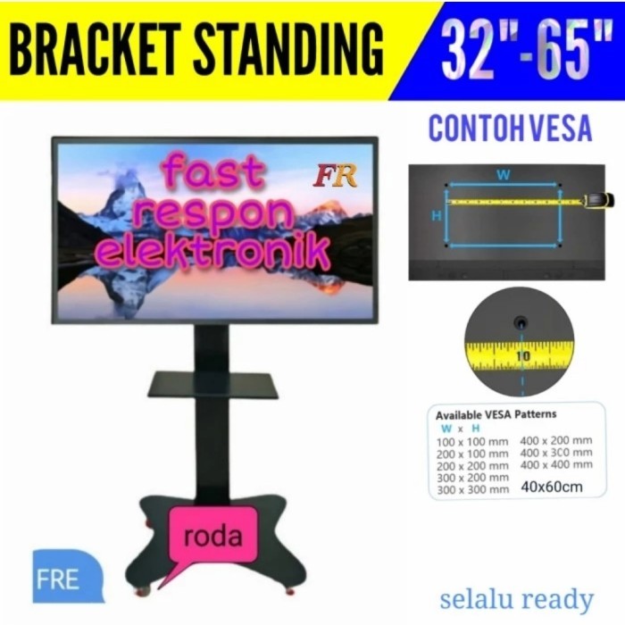 Cuci Gudang Bracket Stand Kaki Tv Led 32"_65"