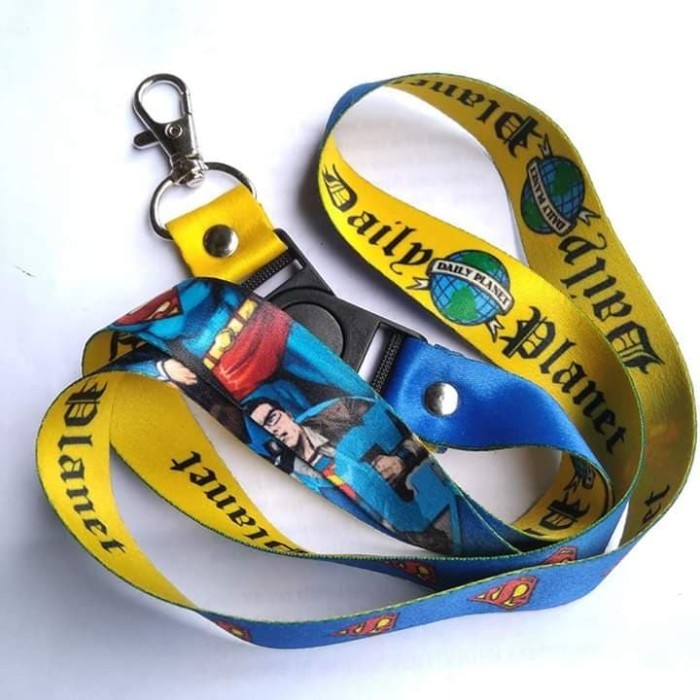 

Sale Lanyard Id Card Proops - Superman Daily Planet Fullcolor