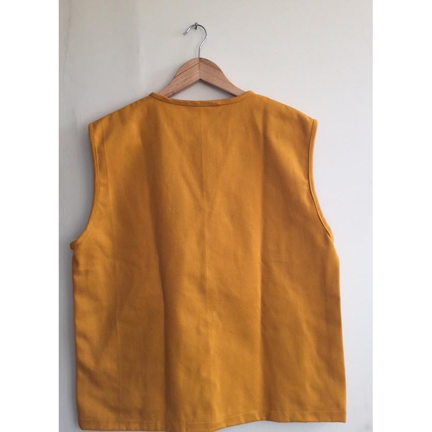 Jaket Rompi Vest Seragam Kerja Pria Wanita Unisex Size Besar Xl