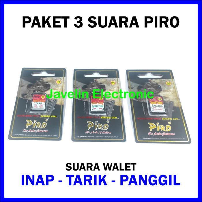 Terbaru Suara Walet Inap Tarik Panggil / Calling Original Piro 3 Memory Card