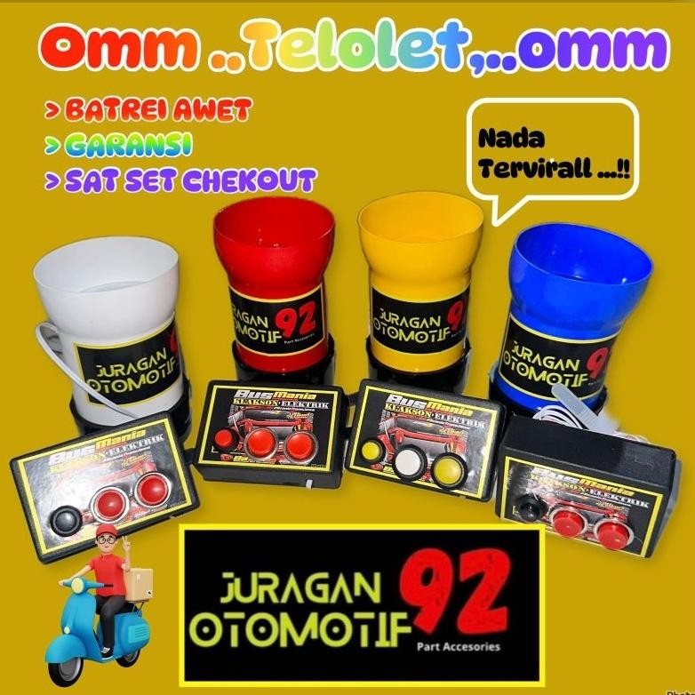 Terbaru Klakson Basuri Sepeda / Telolet Sepeda / Telolet Basuri Sepeda Berkualitas