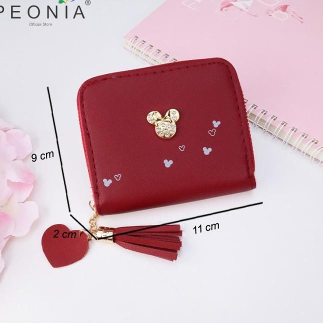 Peonia Dompet Wanita Koin Kartu Wallet - Ey Young Sh