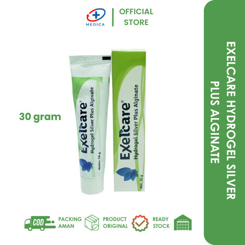 Cuci Gudang Exelcare Hydrogel Silver Plus Alginate 30G / Perawatan Luka/ Dressing