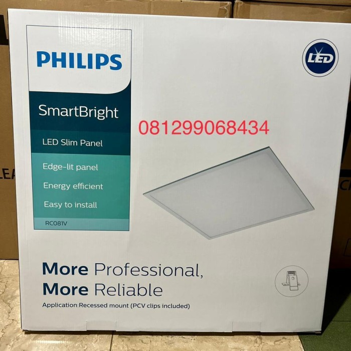 Termurah Lampu Led Plafon Philips 40W 60X60 Akustik Led Panel Philips 29W 29W