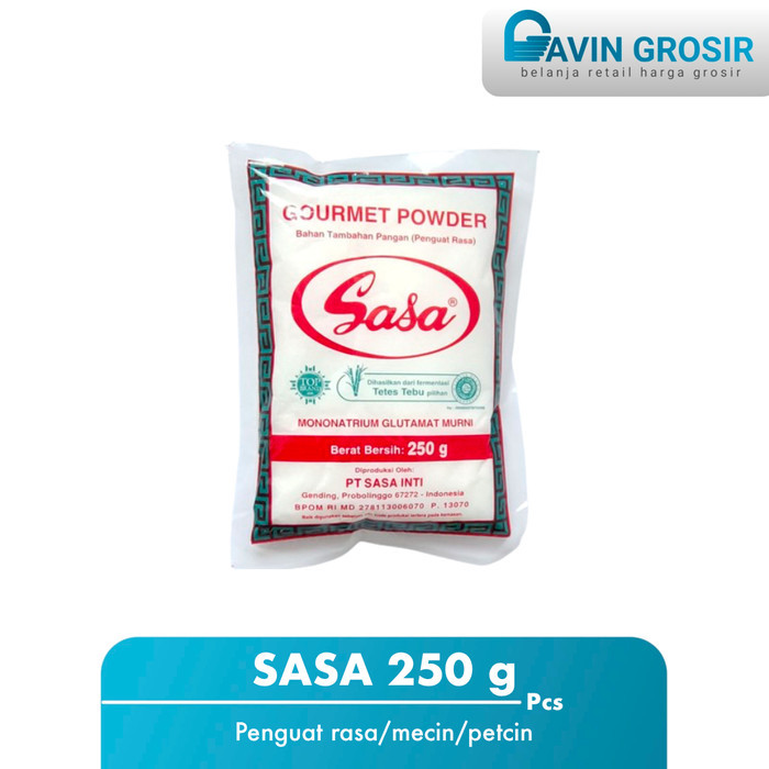 

SASA 1/4 (250 gr) Penguat Rasa Harga 1 Pcs