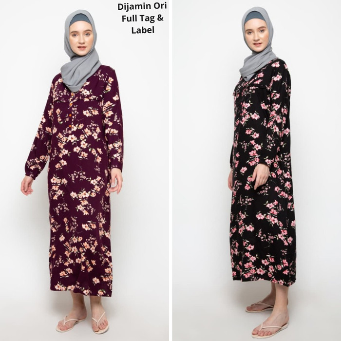 St.Yves Daster Muslim Tiny Calendula/Daster Menyusui/Baju Menyusui